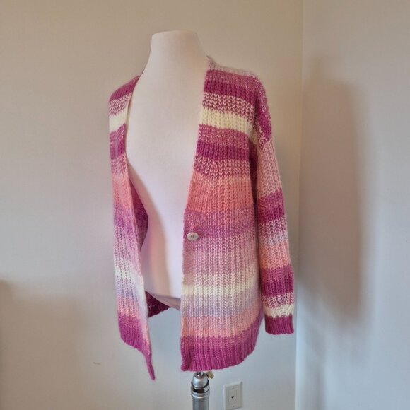 Olsen Oversize Multi-color Sweater - Picture 3 of 6